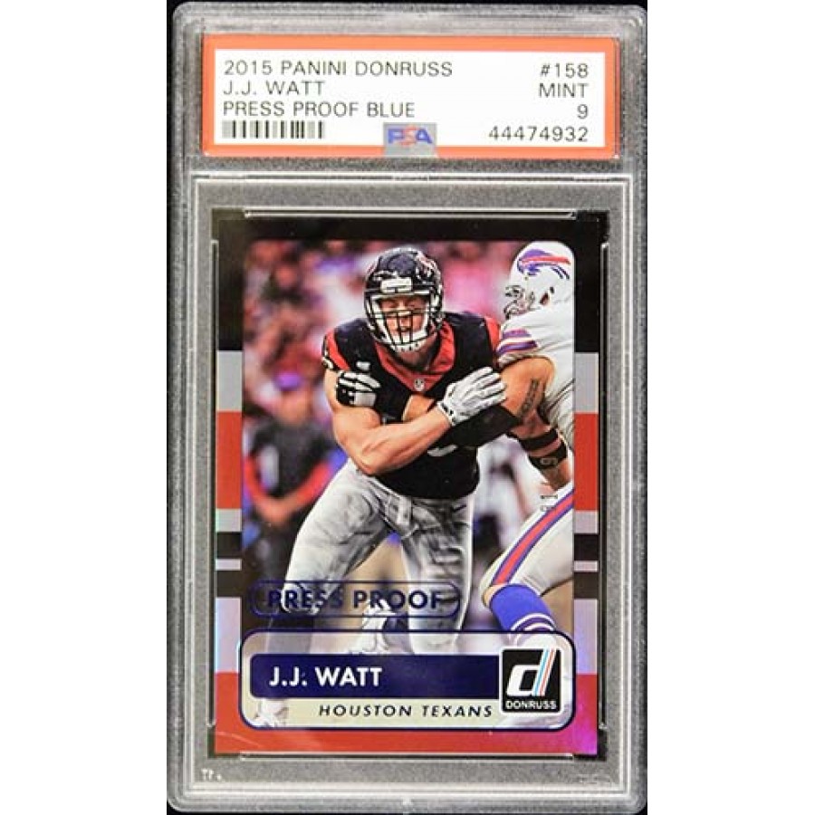 Jj watt jersey sales card